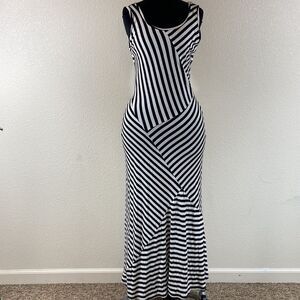 Monteau Los Angels Strip Woman Dress Size L